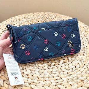 LUG Tango Se-Paws navy continental travel wallet